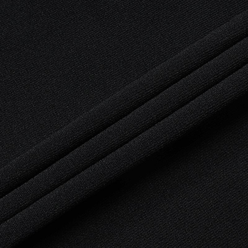 Fila Белое тканое платье с простой модной универсальной короткой sleeve для женщин, платье черное F11W633308FBK