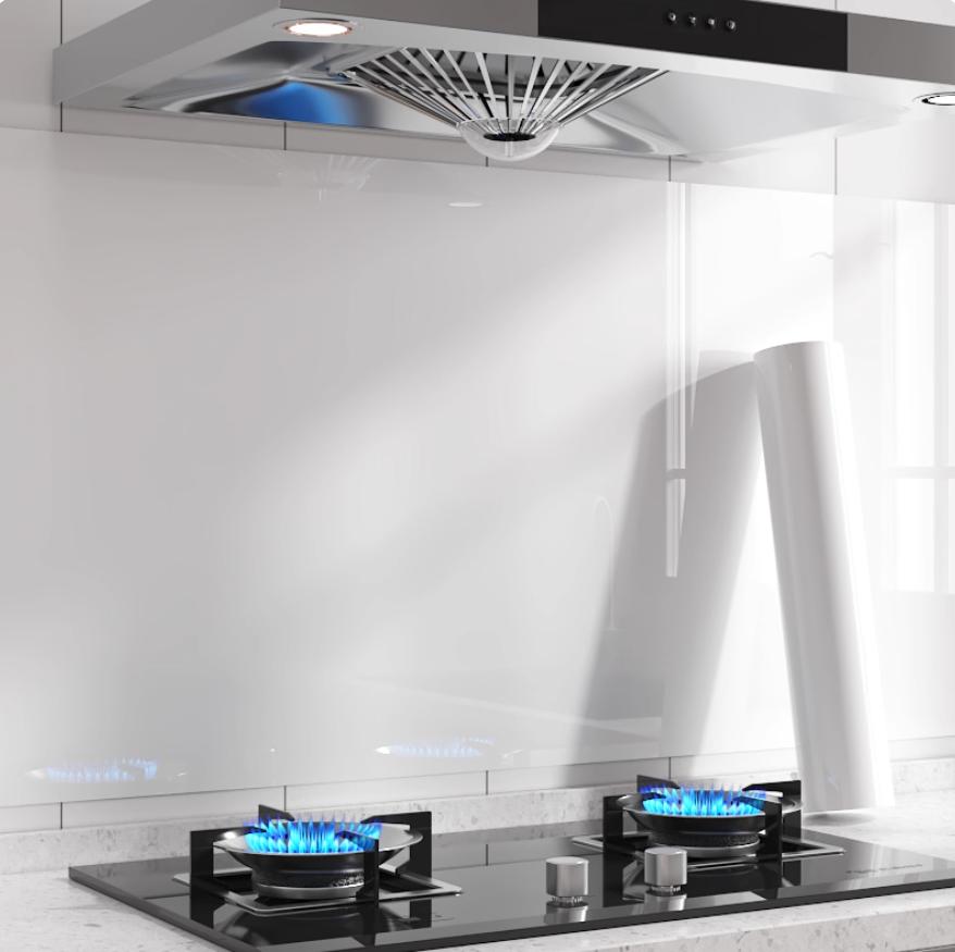 Кухонная маслостойкая пленка для плиты Водонепроницаемые влагостойкие обои для столешницы Самоклеящаяся плитка для ремонта шкафа Мраморная наклейка