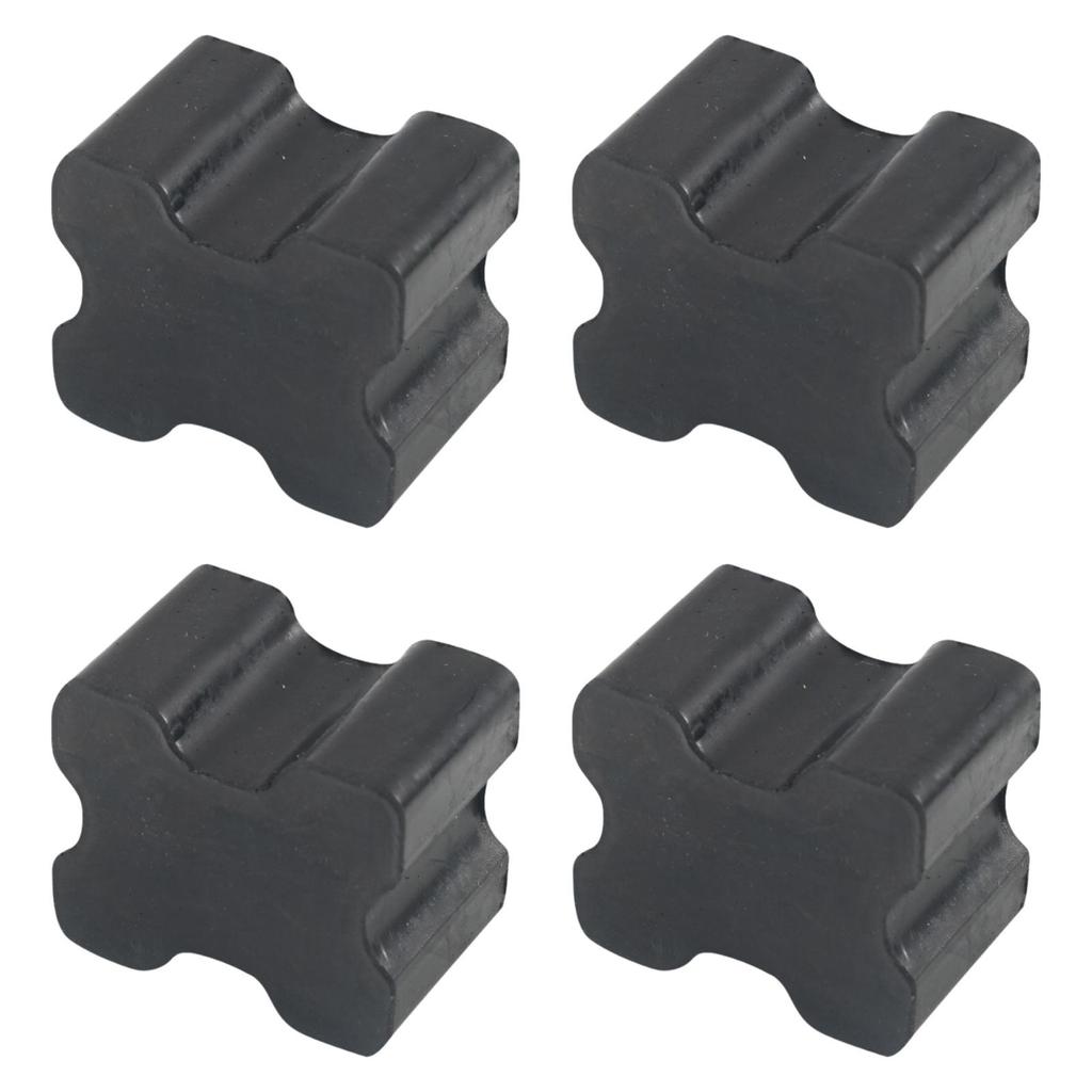 4 Pieces Car Coil Spring Spacers Coil Spring Booster Kit Black Heavy Duty Spiral Spring Cushion Rubber Coil Spring Spacers