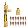 Съемник сердечника вентилятора Точное снятие Компактный Портативный Многоразовый Инструменты для ремонта кондиционерных линий Универсальный для автомобиля