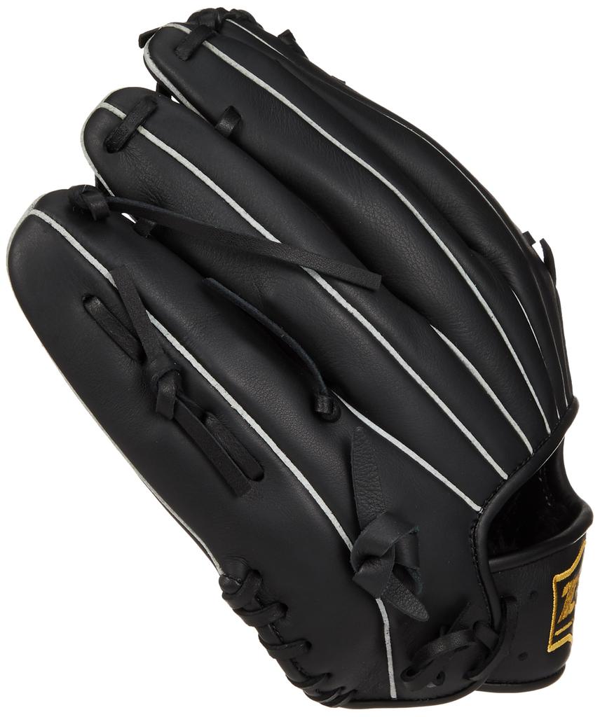 ZETT Litex Black BSGB3910L Baseball/Softball Glove, Left-Handed Throw, (1900),