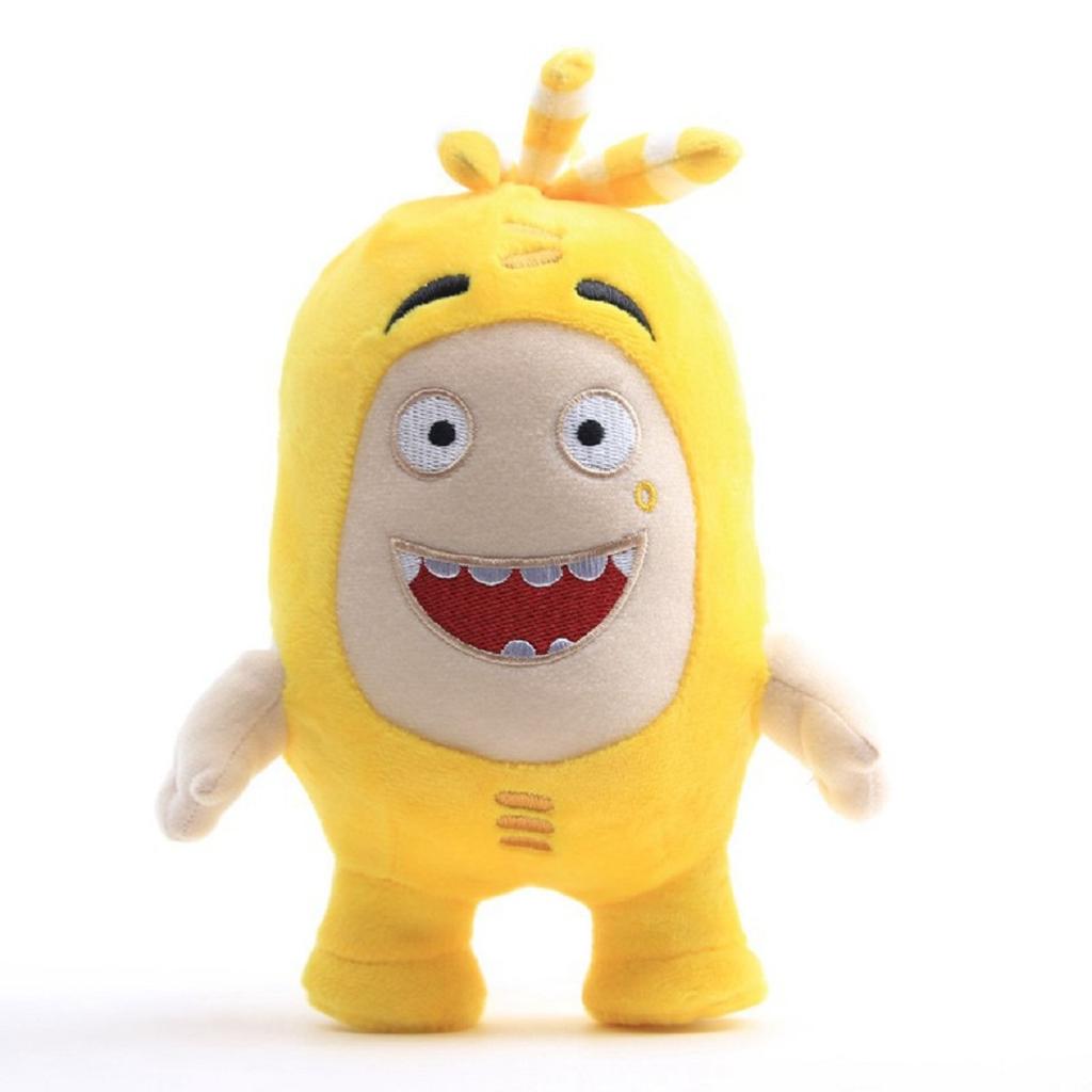 8 шт./Лот Oddbods Мультяшные Плюшевые Игрушки Мягкая Детская Игрушка Коллекция Детская Кукла Рождественский Подарок на День Рождения Украшение Дома 18 см-24 см