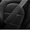New Arrival Mercedes-Benz Seat Belt Shoulder Cover - Suede Glc/Glb/Gla/Amg/C Class Safety Belt Cover (Black, Pair) - Compatible With Mercedes-Benz