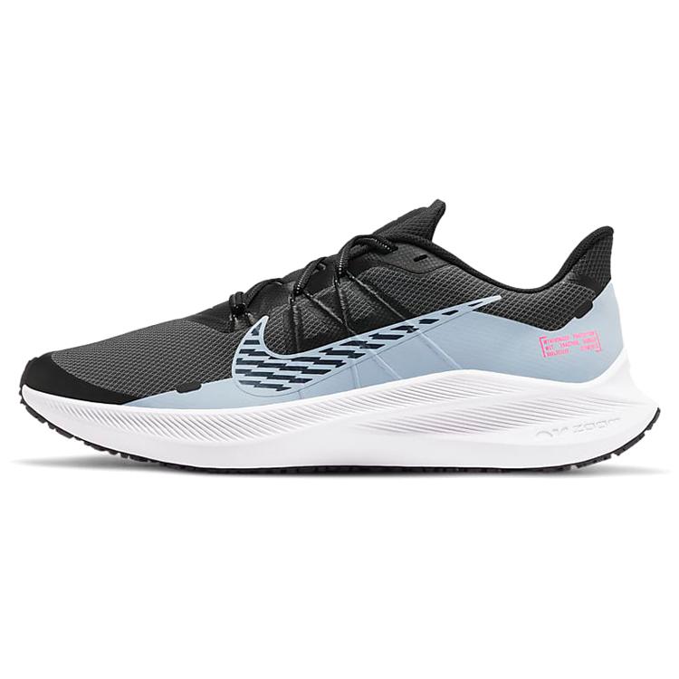 Nike Winflo 7 Shield 'Obisidian Mist' (Unisex) Obsidian Mist / Poison Green / Pink Blast / Black Running Shoes CU3870 403