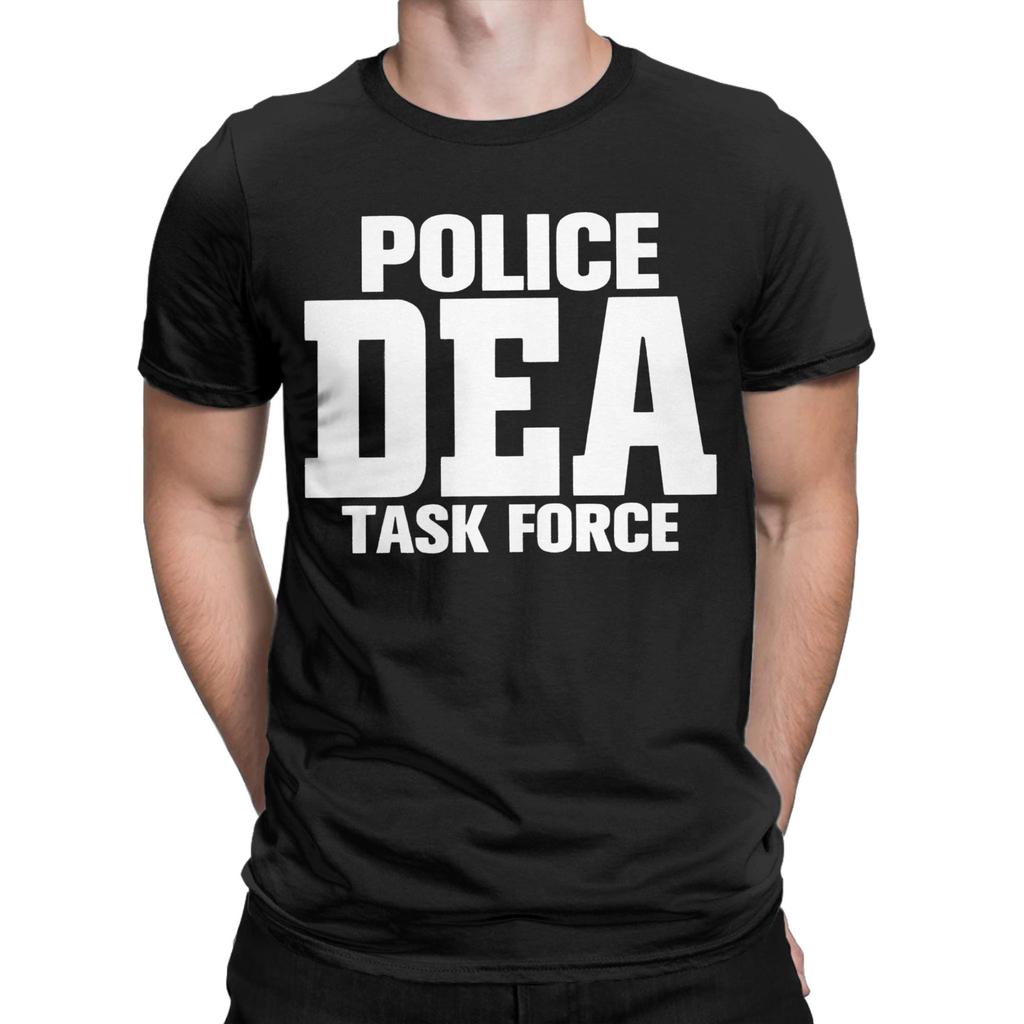 Винтажные футболки DEA Special Agent США для мужчин и женщин, с круглым вырезом, из чистого хлопка, с коротким рукавом, взрослые топы