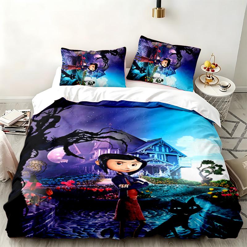 Cookie Run Kingdom 3pc set Perfect for bedroom use Comfortable bedding set includes a duvet cover and two pillowcases Ideal birthday or Christmas gift