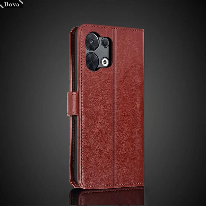 Reno 8 5G Чехол-книжка из искусственной кожи с держателем для карт для OPPO Reno8 5G Reno 8 Pro 5G Чехол-книжка Ретро кошелек Сумка Накладка Чехол Fundas Coque