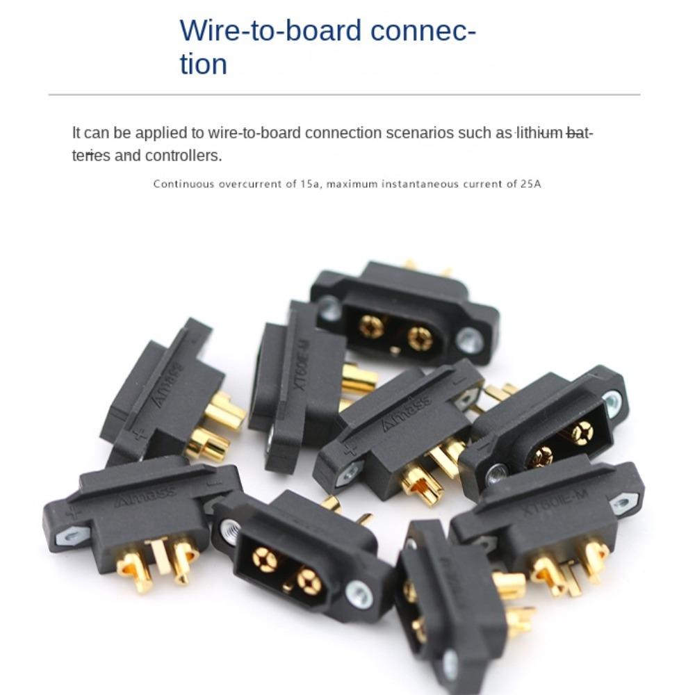 2 шт. Сигнальный штекер серии 2+1 XT60I Amass с проводом и кабелем Новый разъем XT60I-F для радиоуправляемого автомобиля