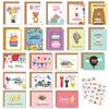 20 Piece Handmade Diy Birthday Card Set with Envelopes and Handwritten Birthday Cards