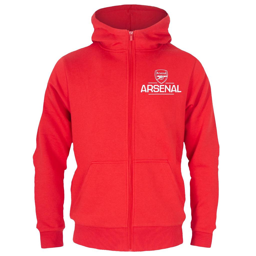 Arsenal FC Boys Fleece Full Zip Hoodie