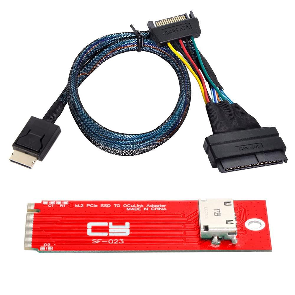 NFHK Хост-адаптер для кабеля 70 PCI-E 3.0 M.2 M-OCULINK SFF-8612 SFF-8611