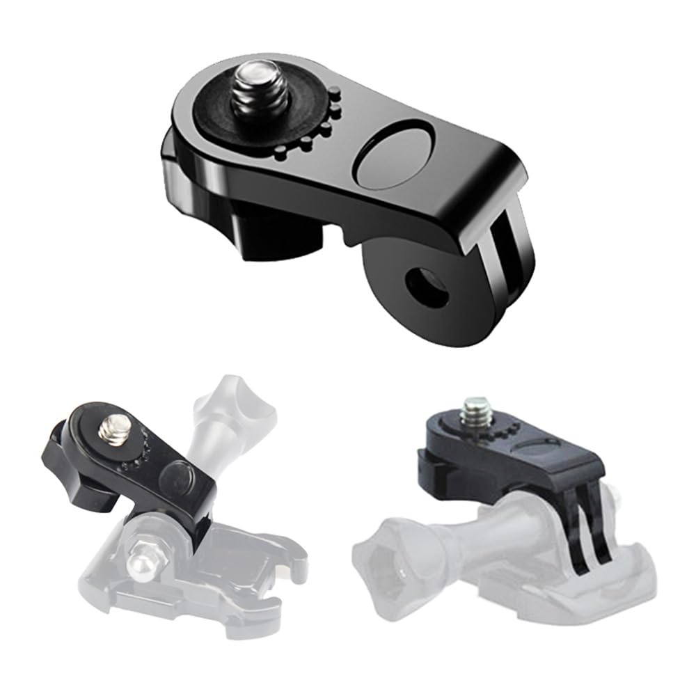 Wearable Camera Mount Conversion Adapter Monopod Tripod Selfie Stick Stand Holder Pan Head Photography Support Accessories Installation Inch For GoPro