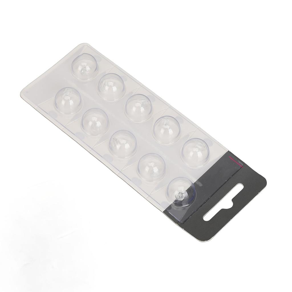 10pcs Sound Amplifier Open Domes Round Shaped Soft Silicone  Ear Plug Tips Dome Set for Oti