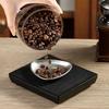 Coffee Bean Weighing Plate Stainless Steel Sauce Dish Plate Irregular Shape Storage Tray Kitchen Coffee Bean Plate Tableware