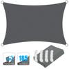 Waterproof Sun Shade Sail 98%UV Block Canopy Awning Square Rectangle 3m*3m/3.6m*3.6m/5m*3m/4m*3m FOR Garden Lawn Patio 40%OFF