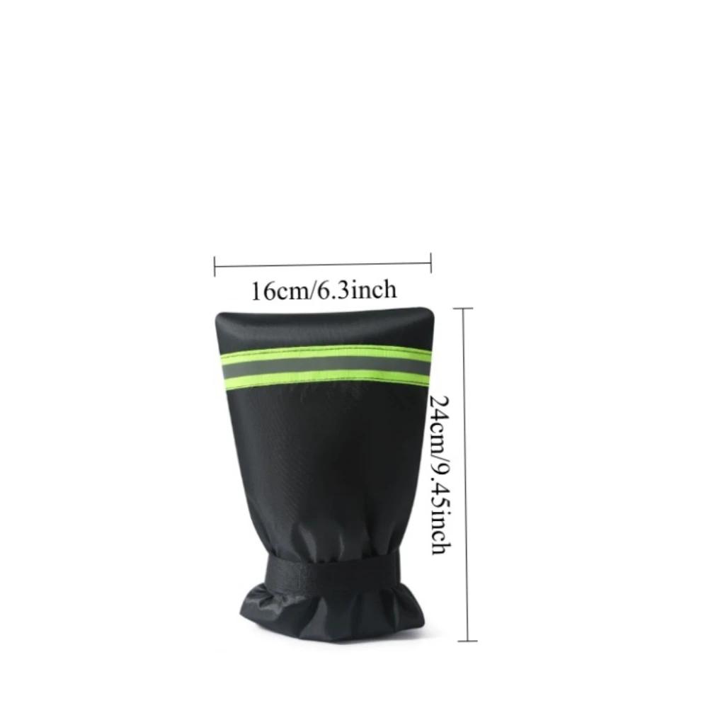 1Pc Waterproof Outdoor Faucet Freeze Protector with Reflective Strips Insulated Cover for Fire Hydrant Hose Bib