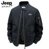 JEEP SPIRIT Мужская зимняя куртка с подкладкой и воротником-стойкой