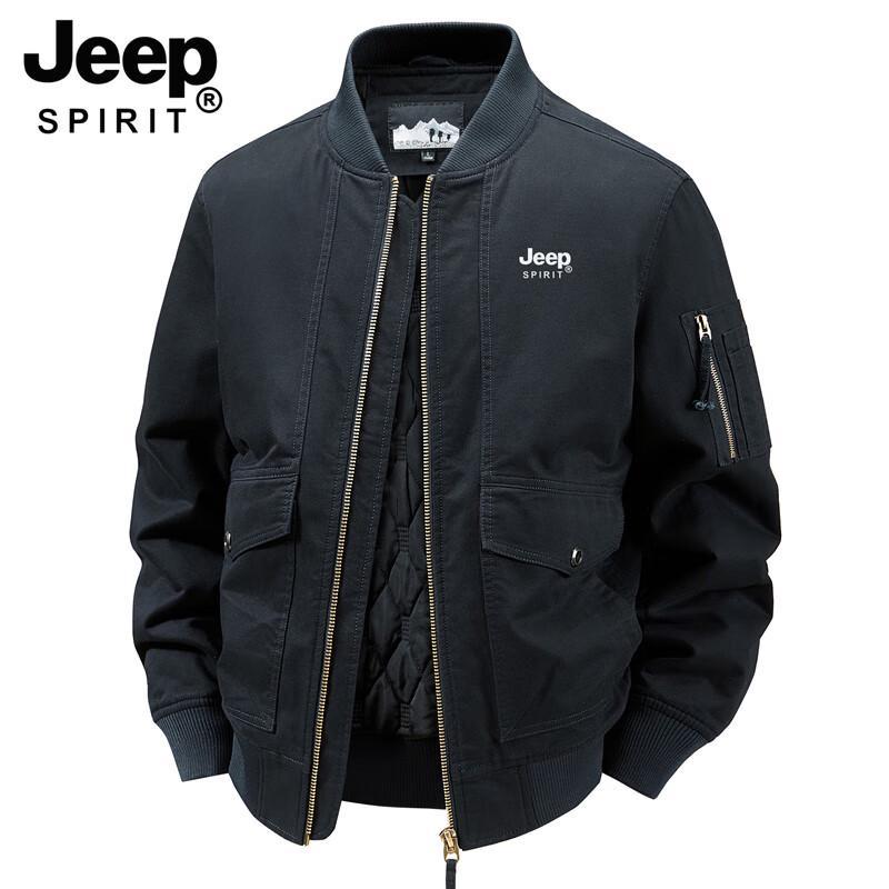 JEEP SPIRIT Мужская зимняя куртка с подкладкой и воротником-стойкой