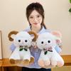 Плюшевая игрушка овечка, сидячая, мультяшное животное, мягкий плюш, подарок для детей и подростков