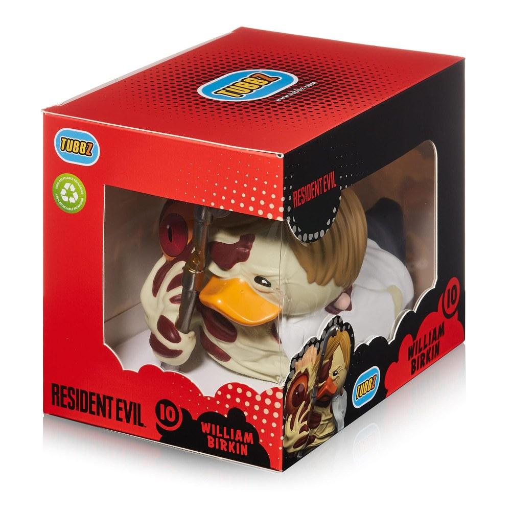 TUBBZ William Burke Boxed Edition Vinyl Rubber Duck Collectible Resident Evil TV Movie Video Game Official