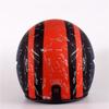 Половинка лица Винтажный мотоциклетный шлем Ретро Немецкий Kask, Cafe Racer, Скутер, Круизер, Чоппер, Матовый черный Кожаный DOT