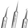 Tweezers Ultra-fine Cell Pimples Blackhead Clip Tweezers Beauty Salon Special Scraping Closing Artifact Acne Needle Tool
