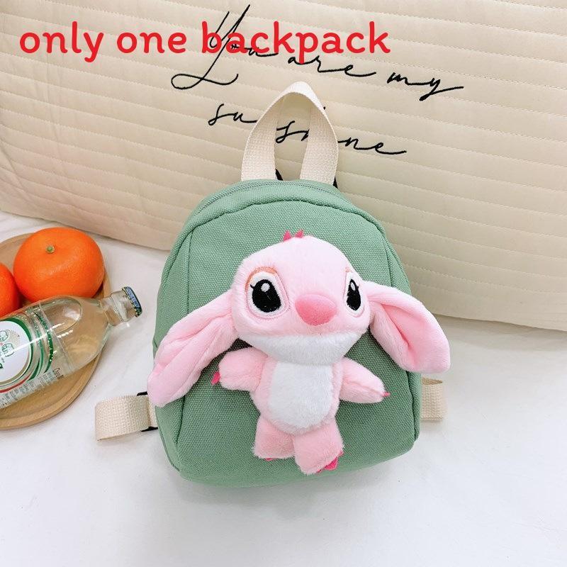 Backpack Cartoon Stitch Doll Schoolbag With Adjustable Shoulder Bags Straps