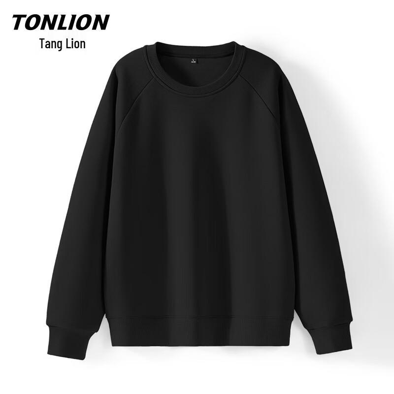Мужская повседневная толстовка TonLion с длинным рукавом и круглым вырезом