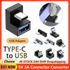 5V 3A Connector Adapter High-speed Transmission 10Gbps Connector Converter Universal Male To Female Connector USB 3.1 for Phones