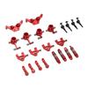 Aluminum Alloy RC Car Upgrade Parts Kit Shock Absorbers CVD Drive Shaft Front Rear Steering Cup for   K969 1Celsius28 RC Car
