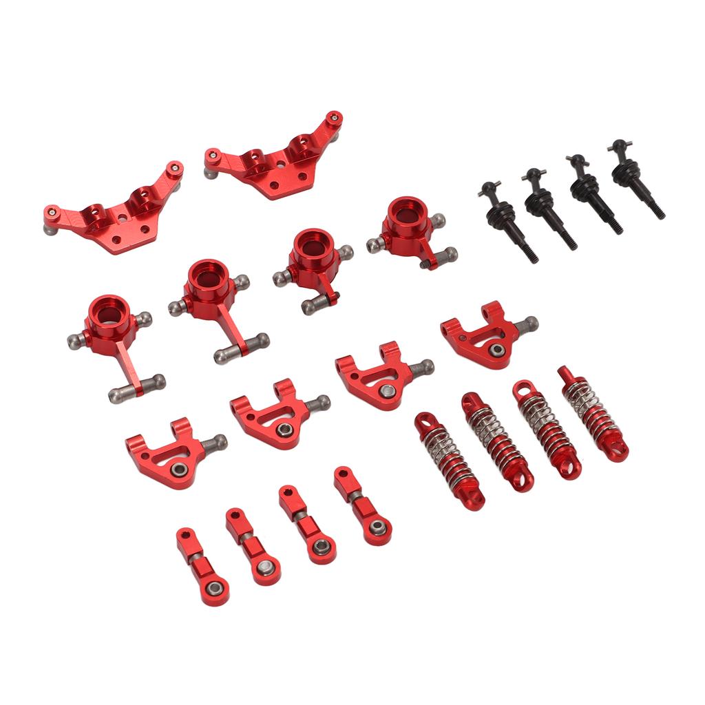 Aluminum Alloy RC Car Upgrade Parts Kit Shock Absorbers CVD Drive Shaft Front Rear Steering Cup for   K969 1Celsius28 RC Car