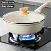 COOKER KING Non Dirty Pan, Non Stick Pan, Flat Bottomed Pan, Frying PanVegetable Frying Induction Cooker, Gas Stove Applicable