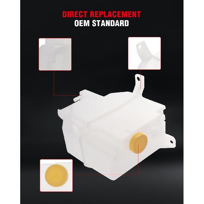 cciyu Coolant Tank Reservoir Fits for 2000-2001 for Infiniti I30 2002-2004 for Infiniti I35 2000-2003 for Nissan Maxima 217102Y000 2171069Y11