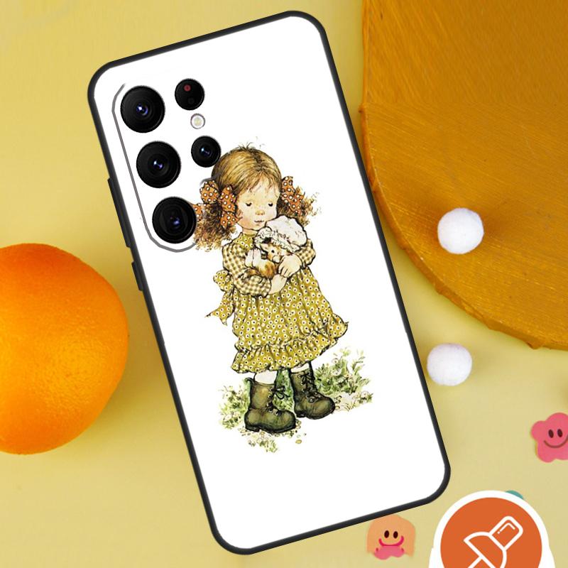 Sarah Kay Phone Case For Samsung Galaxy S25 Ultra S23 S22 S21 Ultra S9 S10 S20 Plus S24 FE Funda Cover
