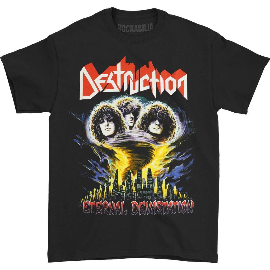 Мужская футболка Destruction Eternal Devastation, размер L, черная