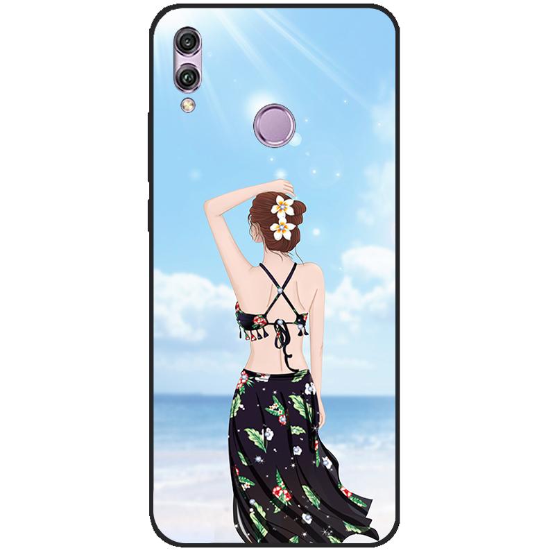 Чехол для Honor 8X 6,5" ТПУ Модный чехол для Honor 8X 8x Мягкий силиконовый чехол для телефона Для Huawei Honor 8X 8 X Защитный чехол Coque