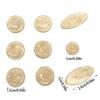 Saxophone Key Buttons Inlays Set Smooth Surfaces Wear Resistant Inlays Accessory for Saxophone Players