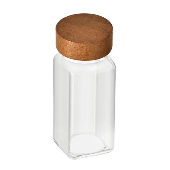 1 комплект баночек для специй с этикетками. Прозрачная бутылка для приправ. Простой в использовании контейнер для приправ для домашней кухни.