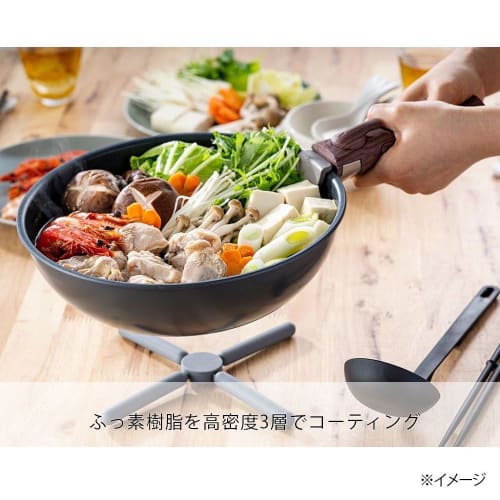 Сковорода CAINZ, пригодная для мытья в посудомоечной машине, со съемной ручкой, 26 см, глубокая, подходит для индукционных/газовых плит, фторопластовое покрытие, антипригарное, Teflon Platinum Plus