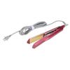Hair Straightener Waterproof Constant Temperature Adjustable Ceramic Flat Iron Rose Red