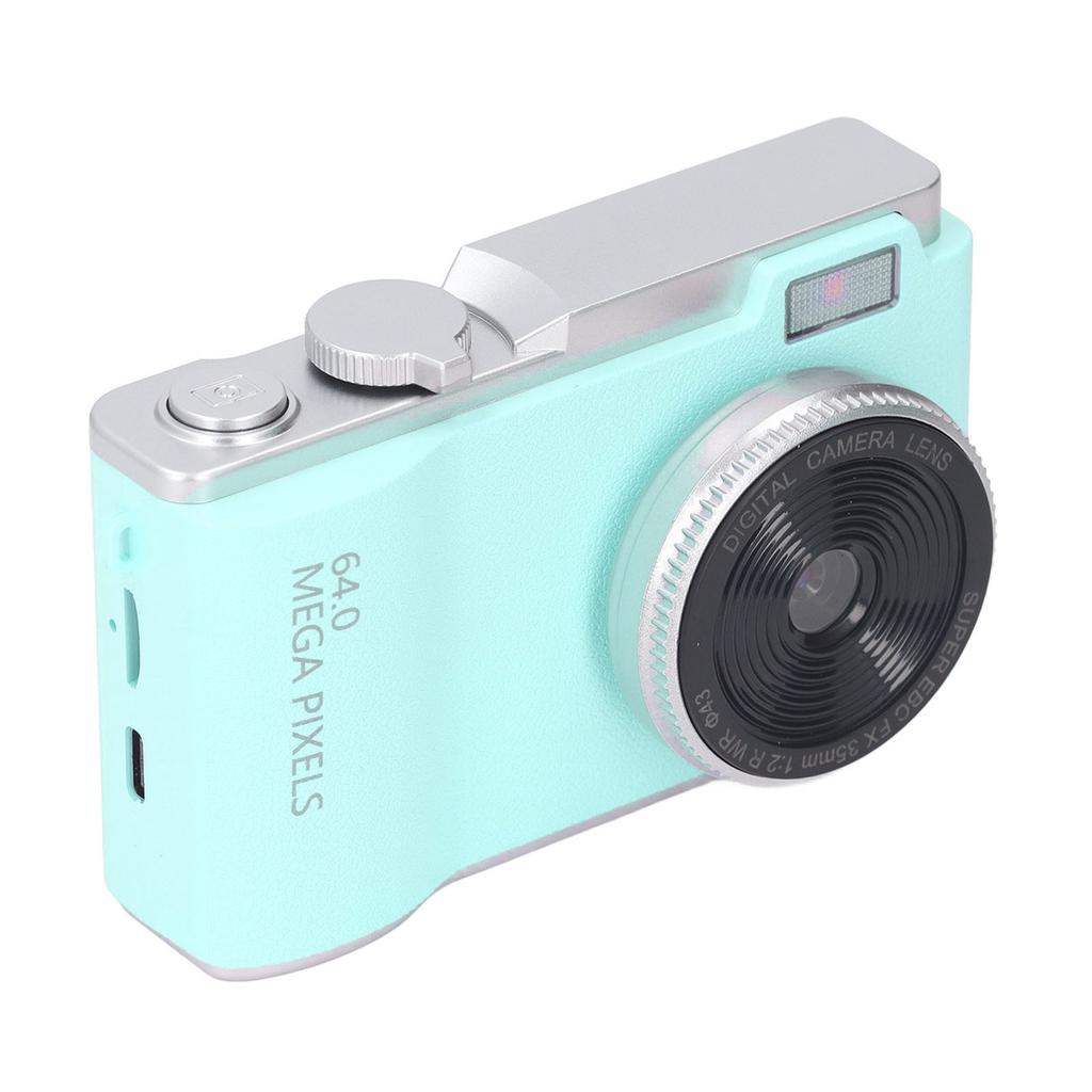 48 МП 1080P Цифровая камера 16-кратный цифровой зум 2,4-дюймовый HD-дисплей Передняя и задняя двойная линза Зарядный порт Type-C Снимай и снимай