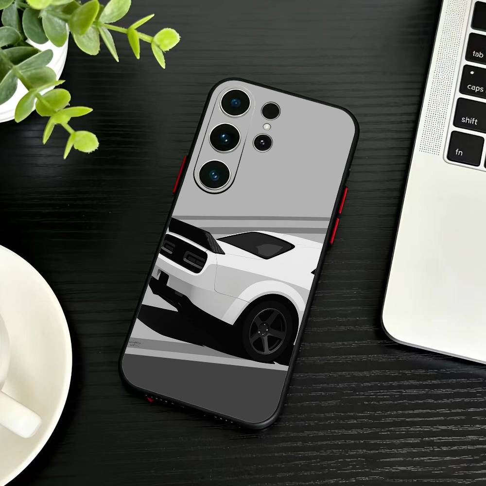 Автомобильный Крутой спортивный чехол для телефона для Samsung S26, S25, S24, S23, S22, S21, S20, Plus, Fe, Lite, Другие Черный чехол