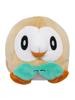 Sanei Boeki Pokemon ALL STAR COLLECTION Rowlet Plush x D12 x Pokemon PP54 (S) Toy, W11.5 H11.5cm,