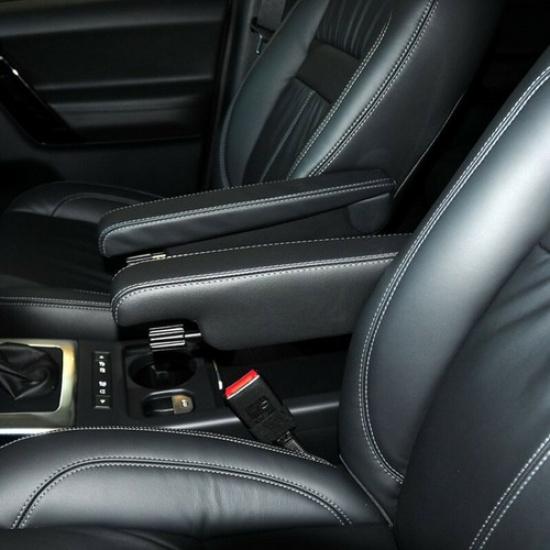 2x Microfibre Leather Front Seat Armrest Cover For Land Rover Freelander 2 07-15