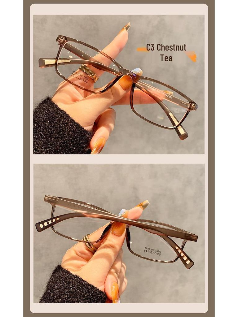 Очки для близорукости с высокой диоптрией: Ультралегкие, Нескользящие Квадратные Оправы для Женщин с Маленькими Лицами