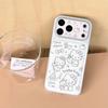 Противоударный чехол КТ Кот с клубникой для iPhone 15/14/17/16 PROMAX