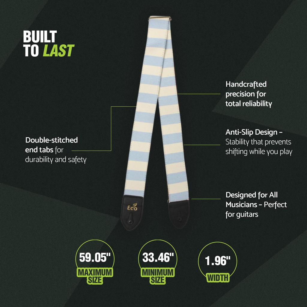 BASSO Guitar Strap ECO STRAP Light Series ECO 13