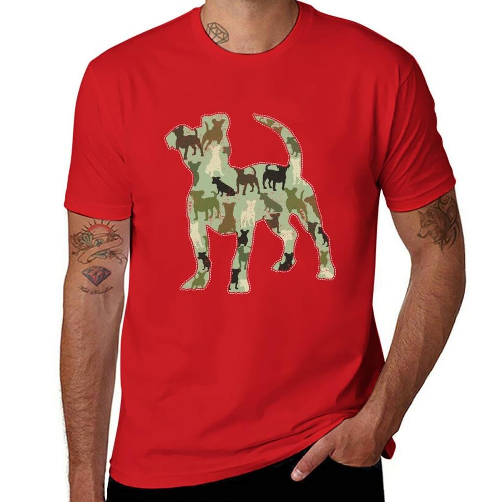 Новые футболки Jack Russell Camo для мальчиков, белые футболки, простые футболки, простые черные футболки для мужчин, большие топы, футболки, одежда