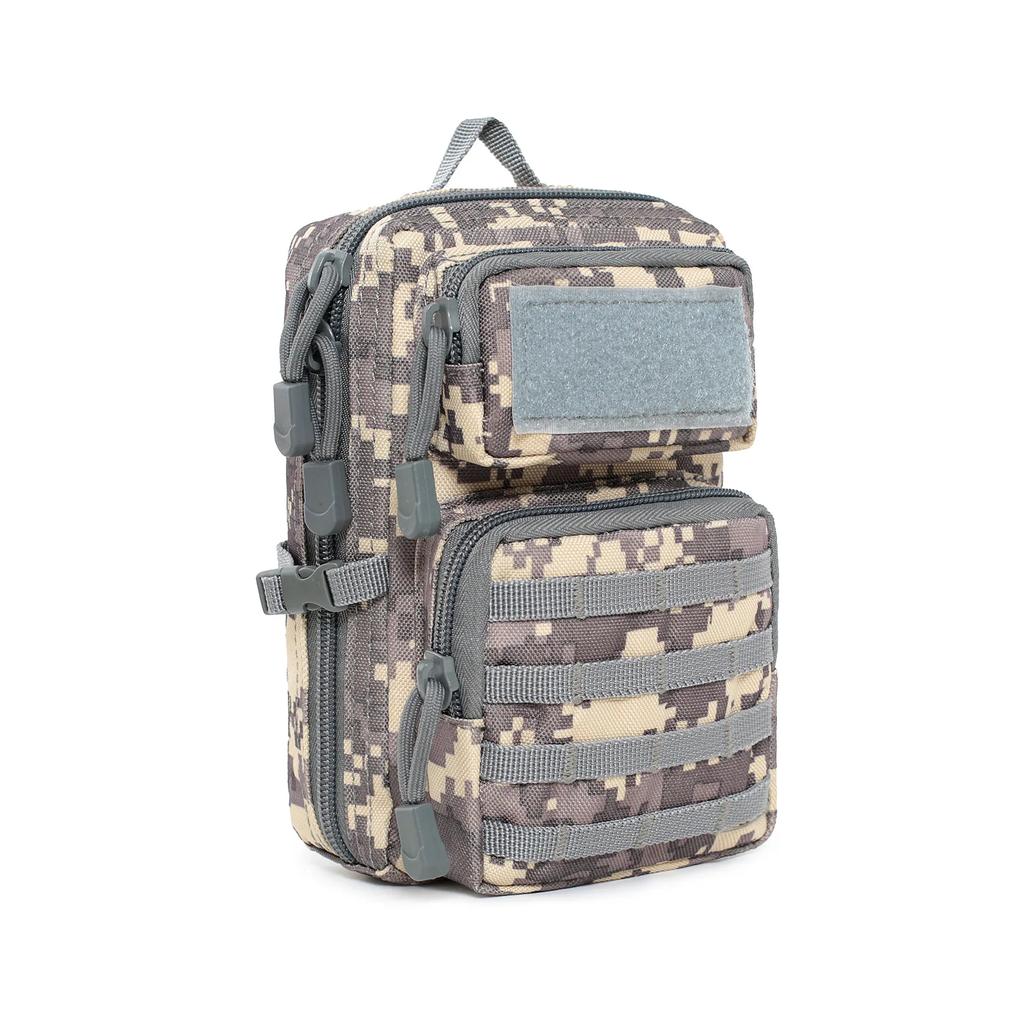 Многофункциональная сумка Molle Hip Waist EDC Bag Большая вместимость Кошелек Держатель для телефона Сумки Кемпинг Походы Охота Поясная сумка