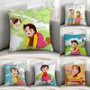 H-Хайди Питер Мультяшная Наволочка Диван Декоративная Домашняя Двусторонняя Печать Плюшевые Квадратные Наволочки Подушка Декор Чехол